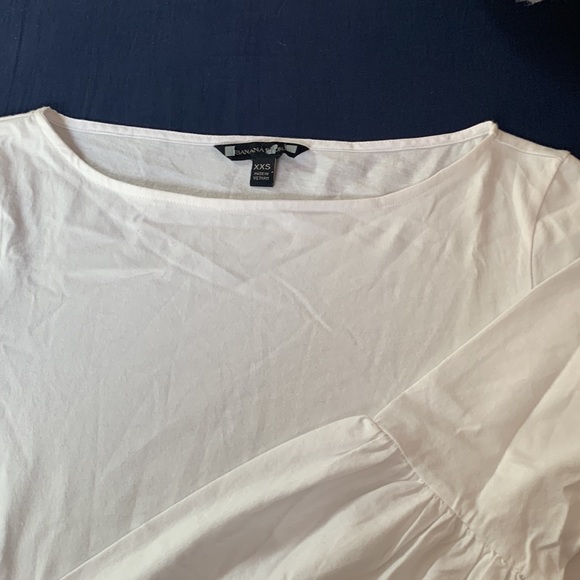 White banana republic top simply size xxs - Picture 4 of 7